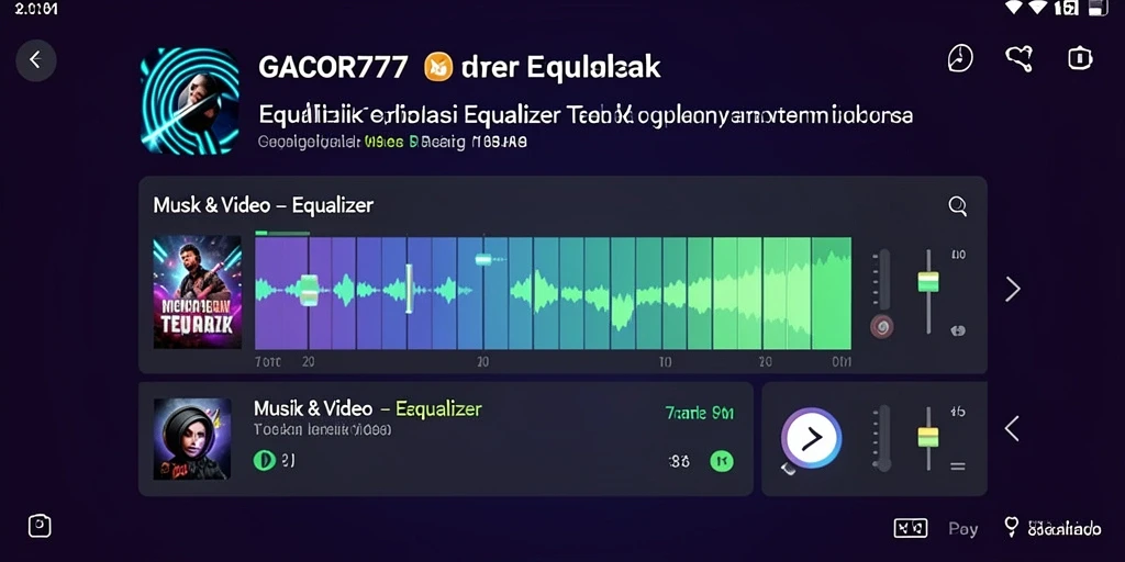 Antarmuka GACOR777 dengan pengaturan equalizer yang intuitif dan menarik.