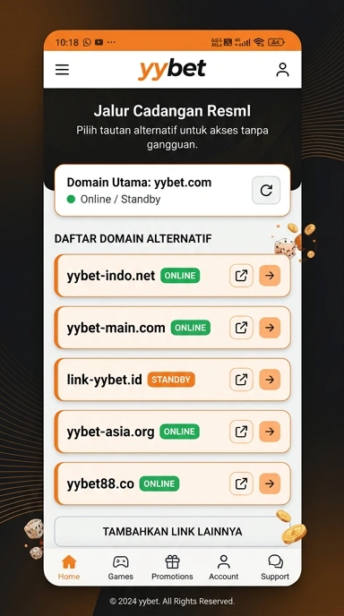 Link Alternatif Akses yybet untuk Pengguna Android